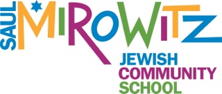 Saul Mirowitz Jewish Community School logo